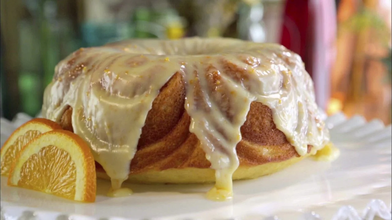 Orange Blossom Bundt Cake