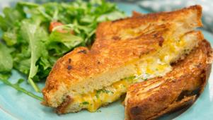Buttery Brioche Grilled Cheese
