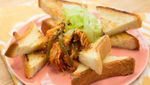 BBQ Chicken on Texas Toast