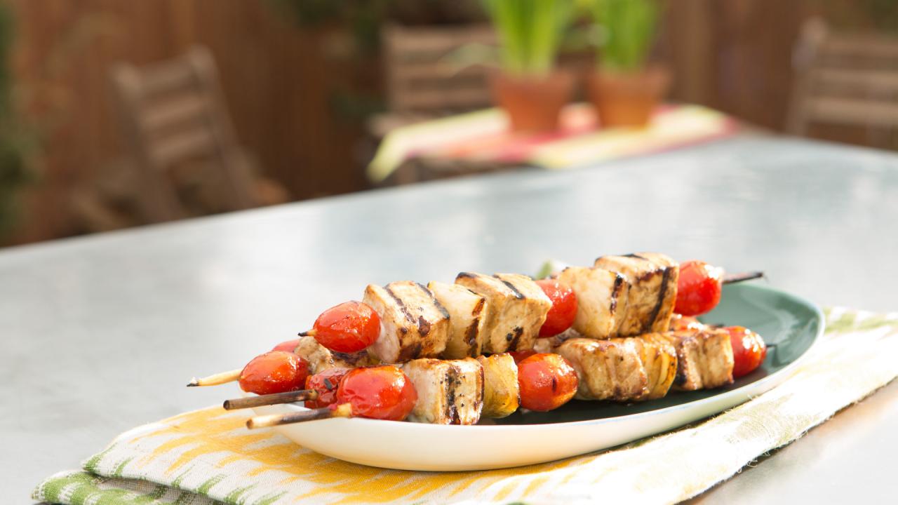 Swordfish Kebabs