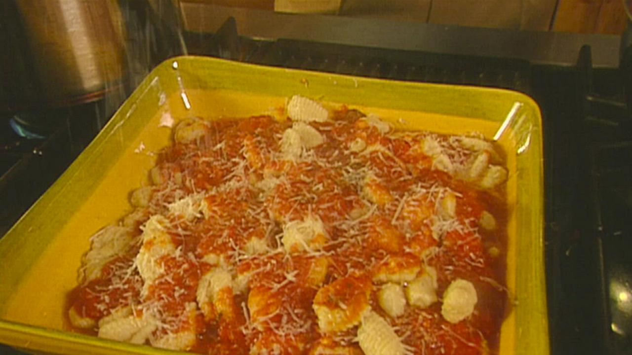 Potato Gnocchi with Sauce
