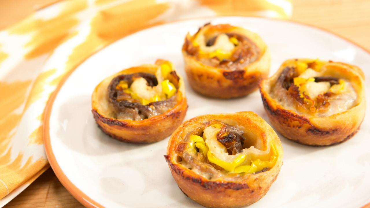 Easy Muffin Tin Cheese Steaks