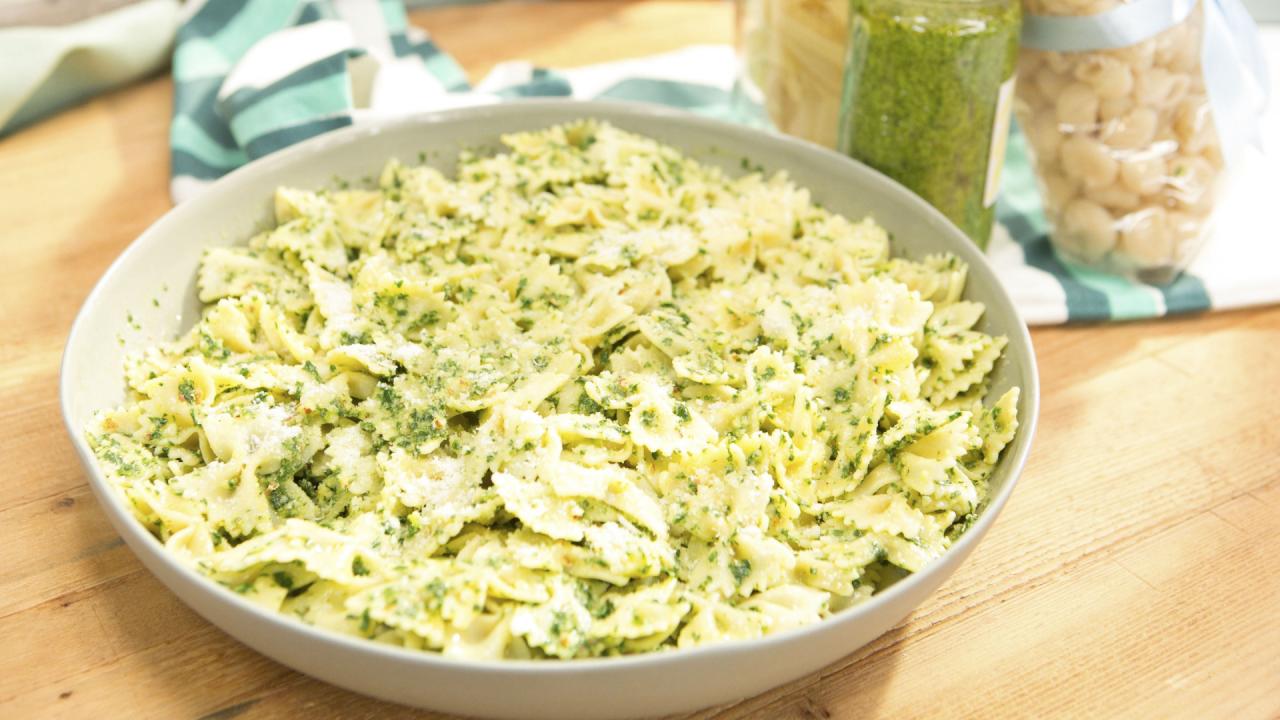 Swiss Chard Pesto with Almonds