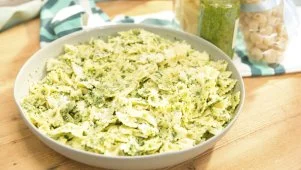 Swiss Chard Pesto with Almonds
