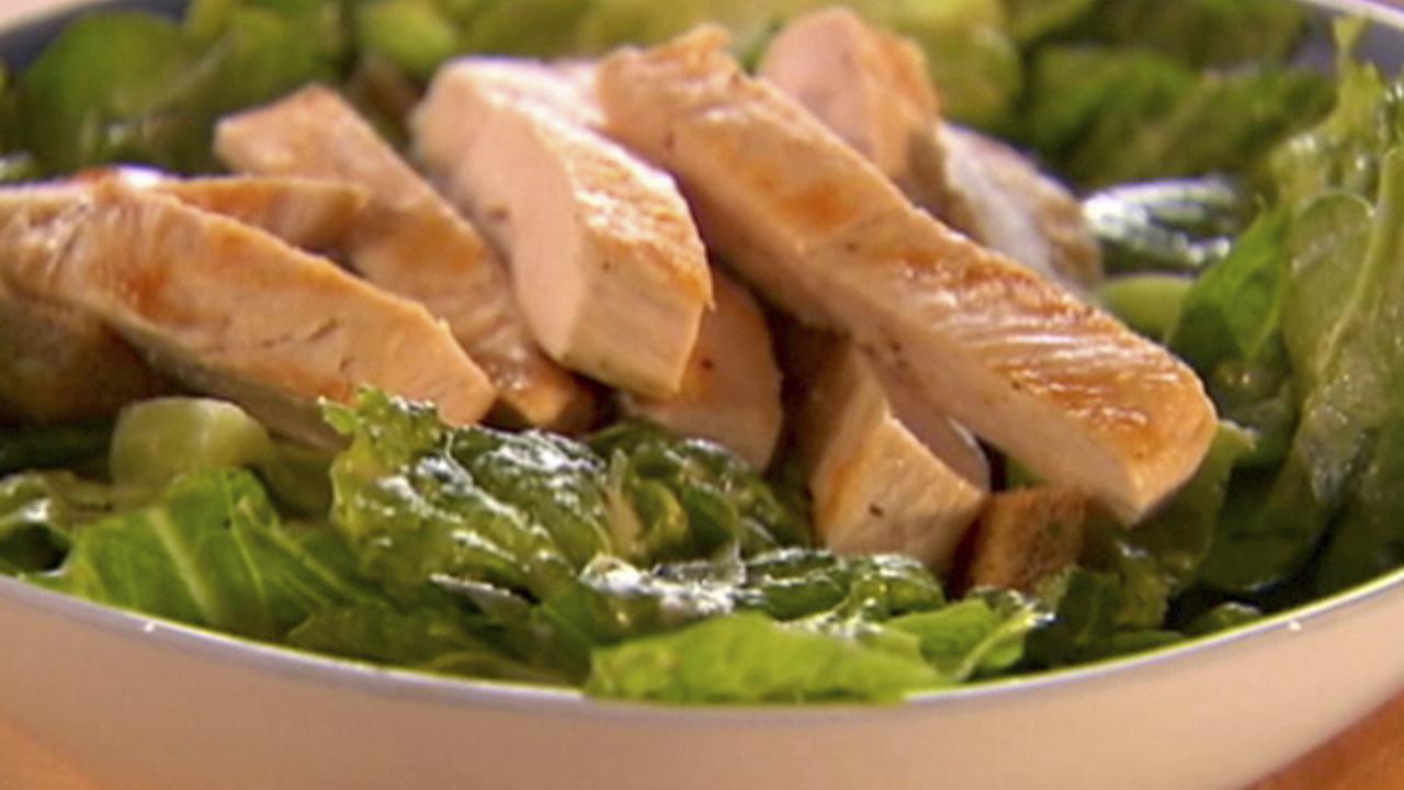 Grilled Chicken Caesar Salad