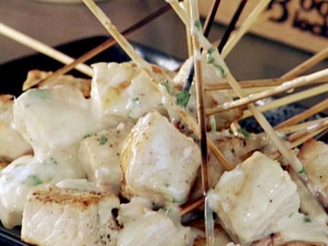 Asian Swordfish Skewers