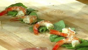 Jumbo Shrimp With Prosciutto