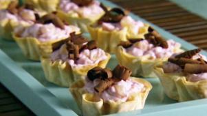 Raspberry and Pineapple Sundae
