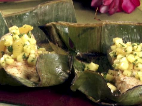 Banana Leaf Wrapped Fish