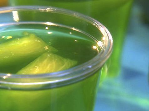 Pineapple Mojito Gelatin Shots