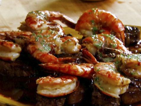 Filet Mignon with Shrimp