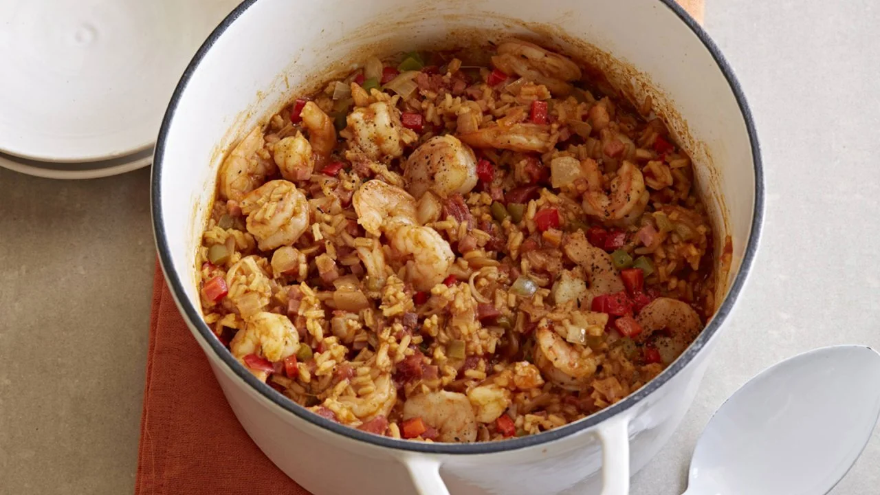 Lightened-Up Cajun Jambalaya