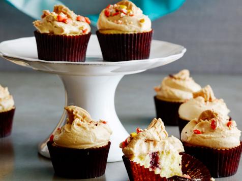 Classic PB and J Cupcakes