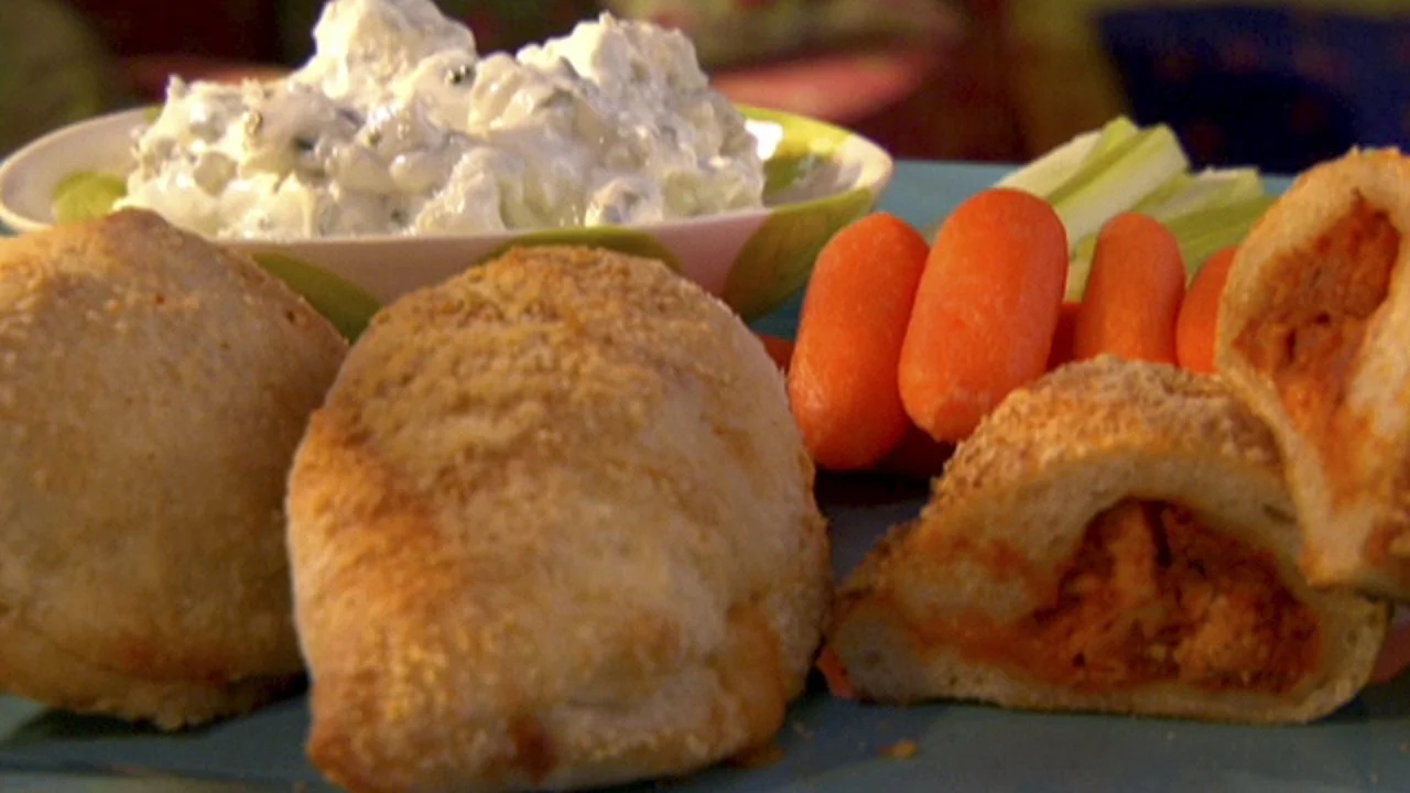 Buffalo Chicken Calzone