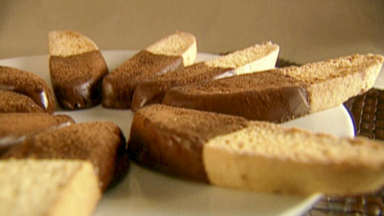 Rich Chocolate Citrus Biscotti