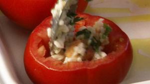 Scrumptious Stuffed Tomatoes