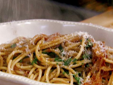 Bucatini With a Hearty Sauce
