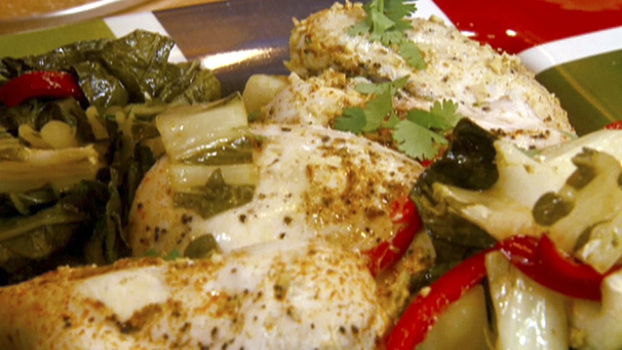 Chicken in Red Curry Sauce