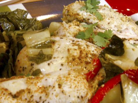 Chicken in Red Curry Sauce