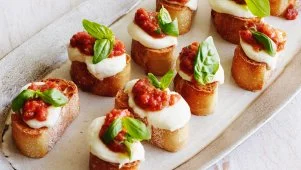 Giada's Bruschetta Mozzarella