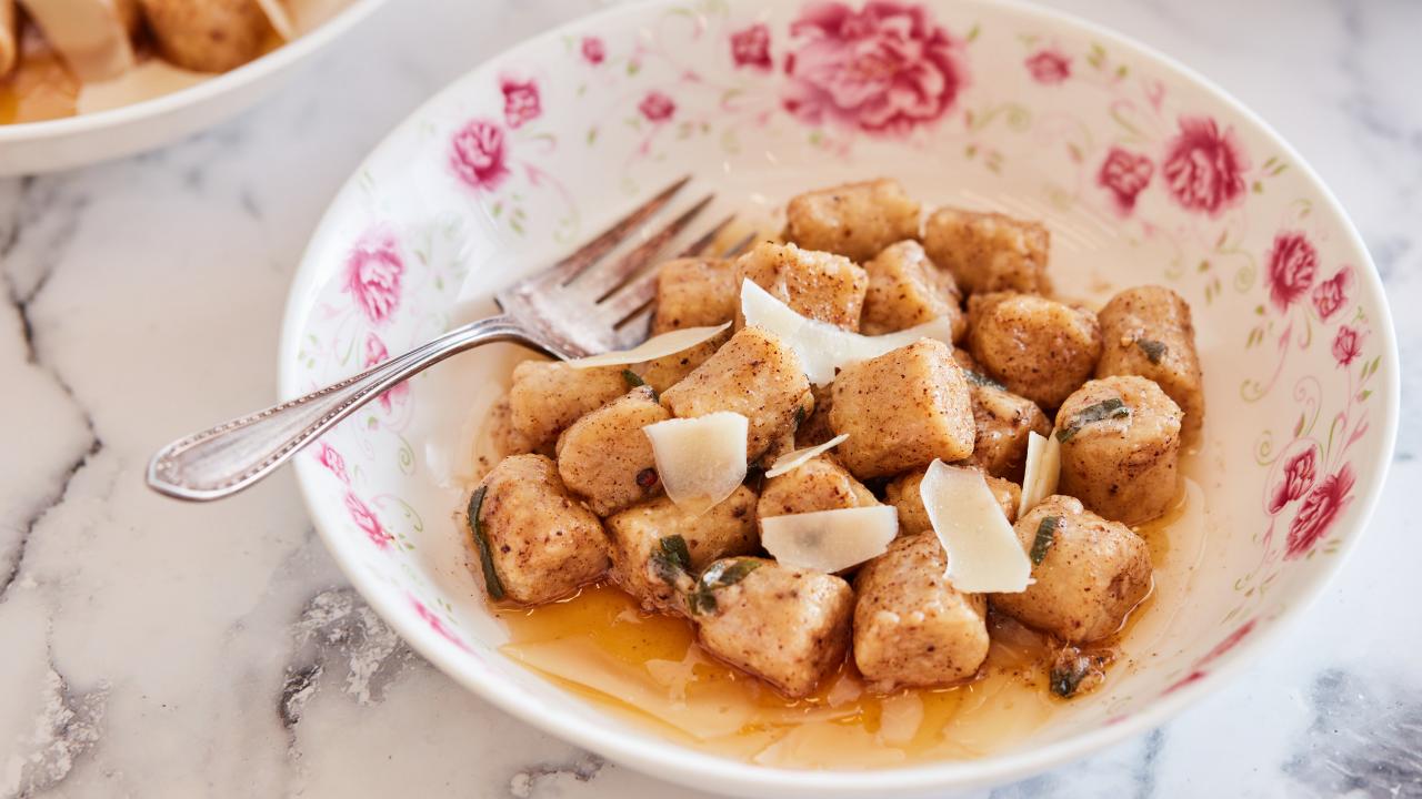 Matzo Gnocchi with Brown Butter and Sage