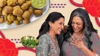 Herbed Desai Vada with Chutney