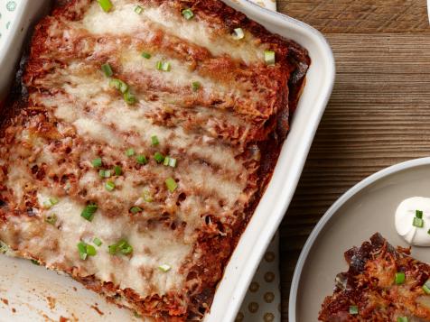 Bobby's Goat Cheese Enchiladas