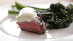 Petite Filet with Wasabi Cream