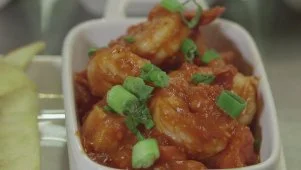 Cajun Shrimp at Heck's Cafe