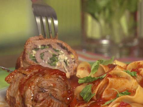 Spinach-Stuffed Braciole