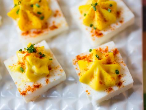 Ridiculously Easy Square Deviled Eggs