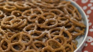 Cinnamon and Caramel Pretzels