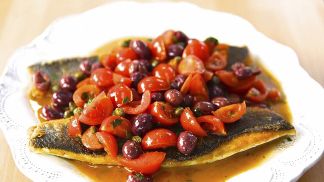 Giada's Pan-Seared Branzino