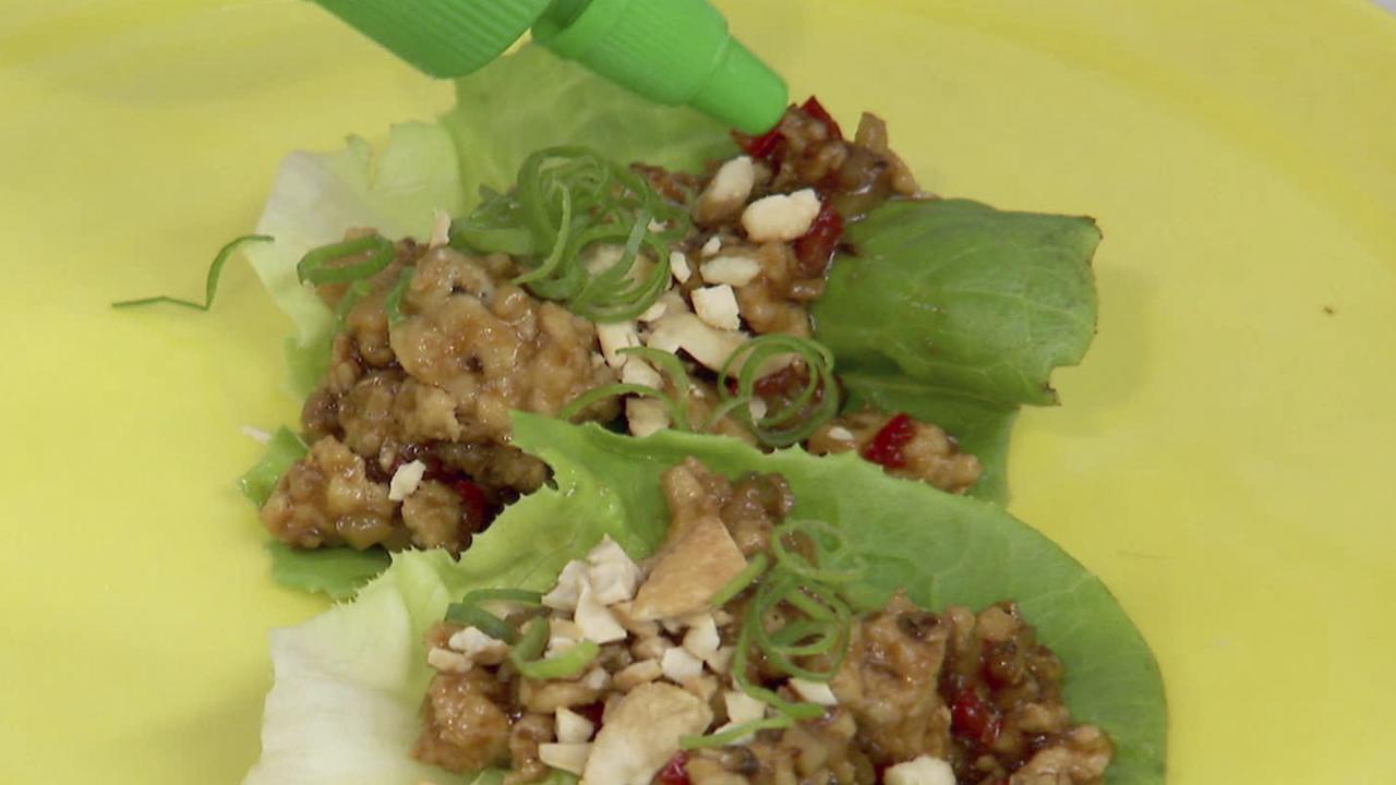 Asian Chicken Lettuce Cups