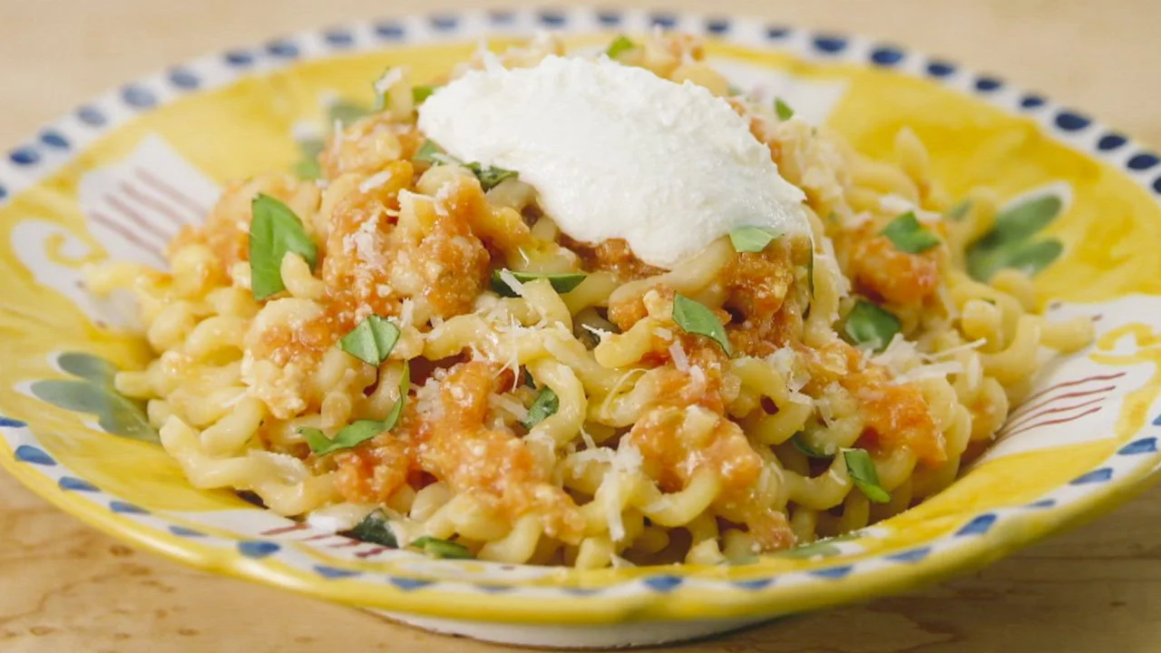 Fusilli with Fresh Pomodoro
