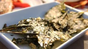 Ina's Parmesan Kale Chips