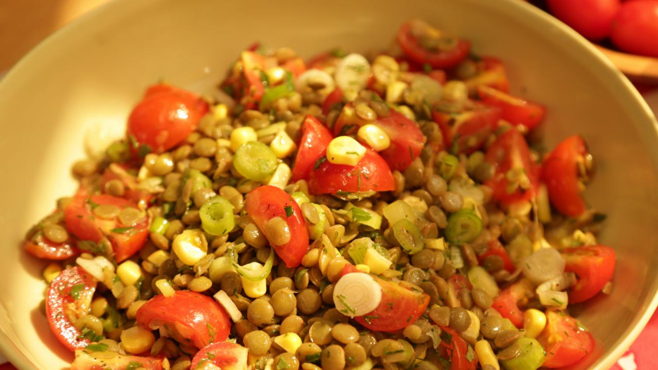 Tomato Lentil Salad