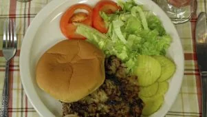 Sid's Diner Onion Burger