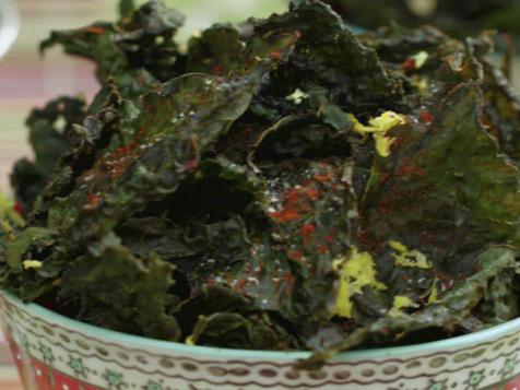 Kale Chips Three Ways