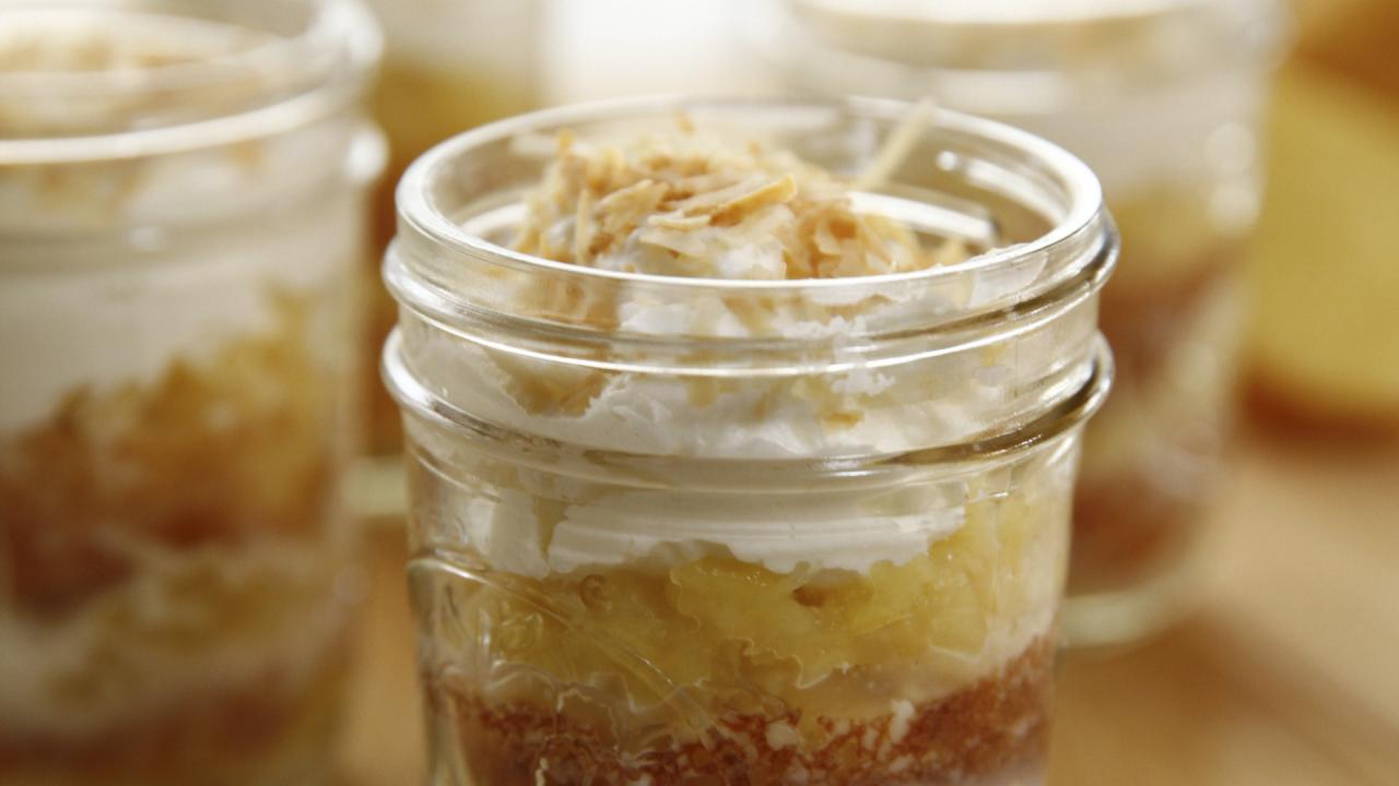 Pina Colada Tres Leches Cakes