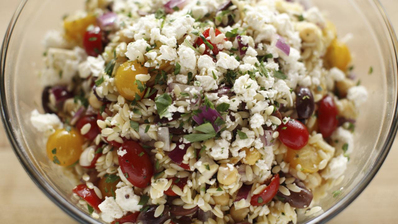 Mediterranean Orzo Salad