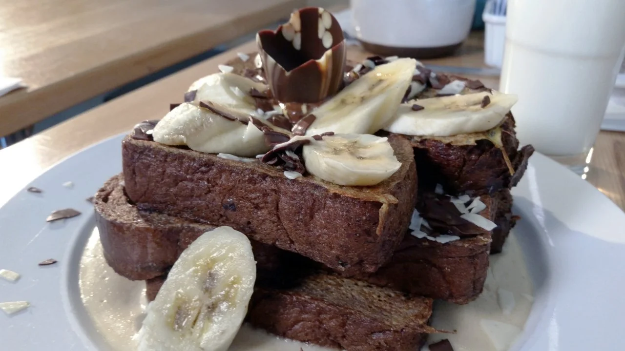 Chocolate Tower French Toast