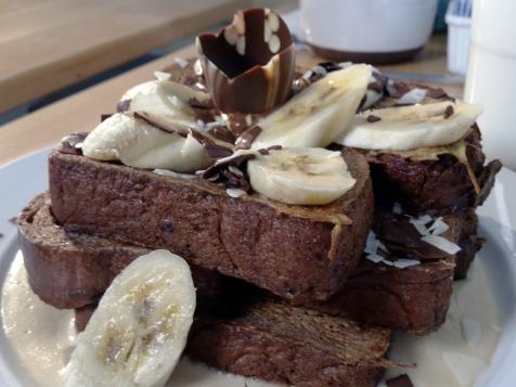 Chocolate Tower French Toast