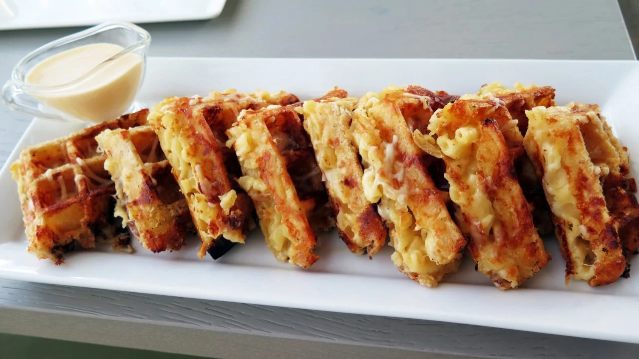 Mac and Cheese Waffle