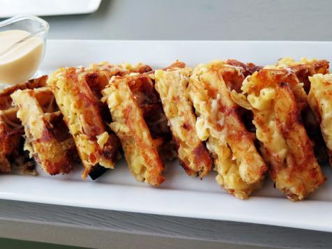 Mac and Cheese Waffle