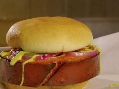 Martin's Fried Bologna Sandwich
