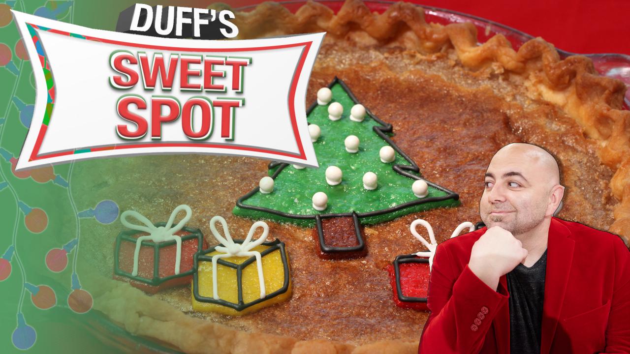Decorative Cinnamon Chess Pie