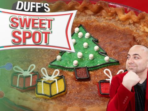 Decorative Cinnamon Chess Pie