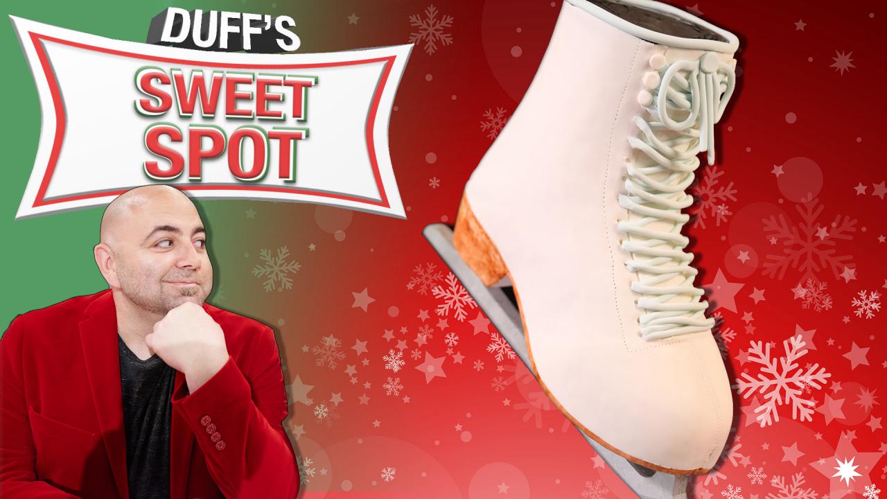 Duff's Ice Skate Cake