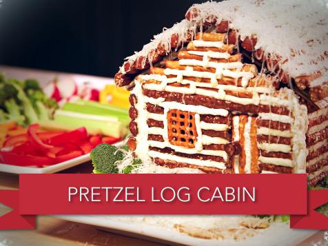 Pretzel Log Cabin